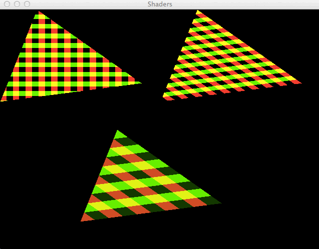 3 Different Shaders Animated Demo